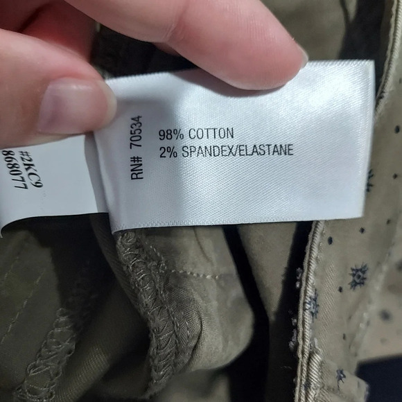 Orvis Olive Green w/ Black Printed Pants in Size 16 - Picture 10 of 11